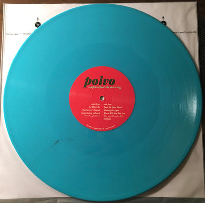 Polvo - Exploded Drawing (AQUA VINYL 2LP) |-