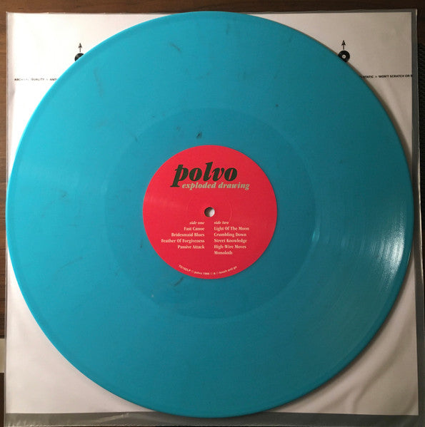 Polvo - Exploded Drawing (AQUA VINYL 2LP) |-