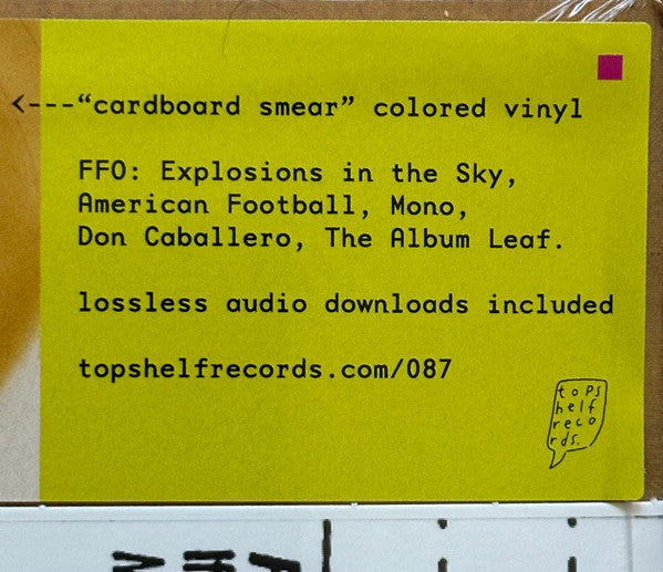 New Sentimentality (CARDBOARD SMEAR VINYL) | Mint (M) Mint (M)-