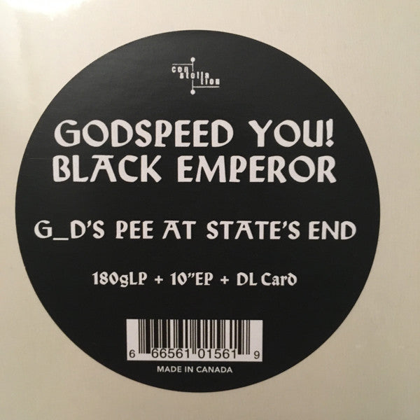 Godspeed You Black Emperor! - G_d's Pee At State's End! (180G VINYL LP + 10" EP) | Mint (M) Mint (M)-