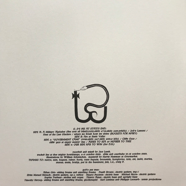 Godspeed You Black Emperor! - G_d's Pee At State's End! (180G VINYL LP + 10" EP) | Mint (M) Mint (M)-