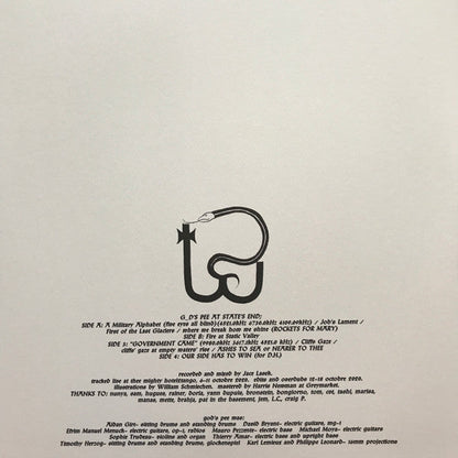 Godspeed You Black Emperor! - G_d's Pee At State's End! (180G VINYL LP + 10" EP) | Mint (M) Mint (M)-