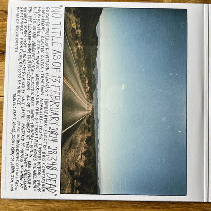 Godspeed You Black Emperor! - "No Title As Of 13 February 2024 28,340 Dead" | Mint (M) Mint (M)-