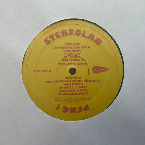 Stereolab - Peng! | Mint (M) Mint (M)-
