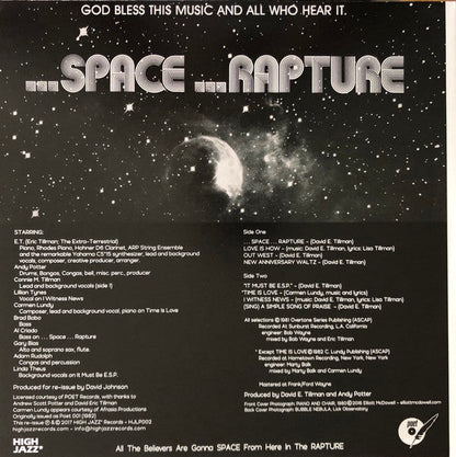 Potter And Tillman - ...Space...Rapture | Mint (M) Mint (M)-