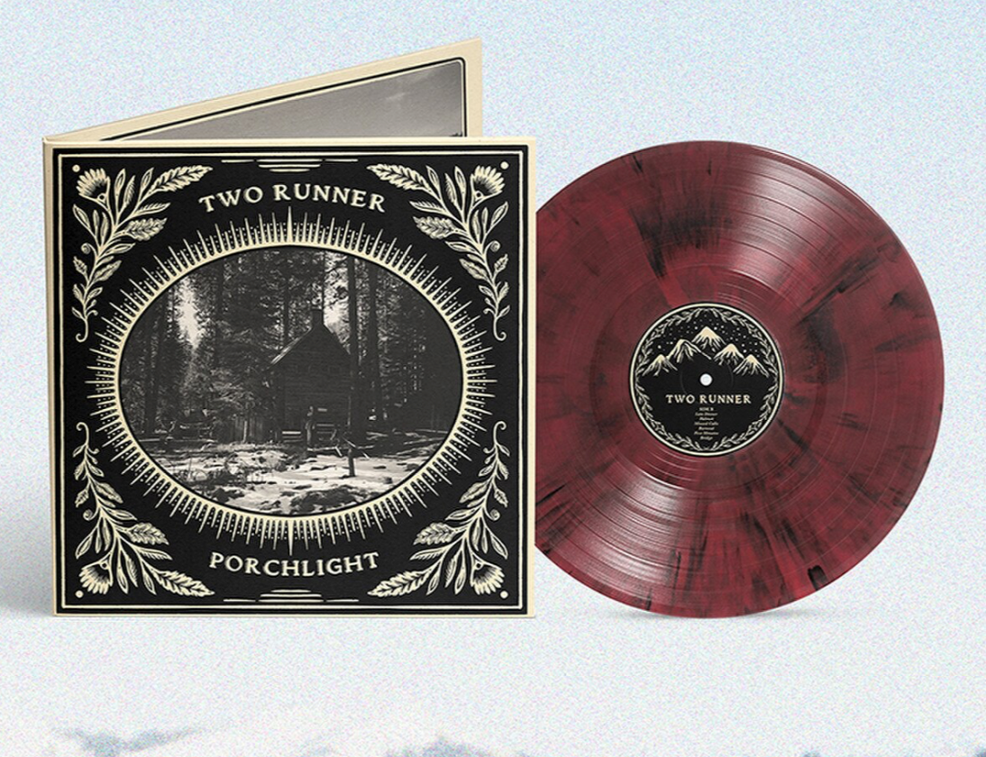 Two Runner - (PRESALE 8/28/26) Porchlight (IEX "Strawberry Smog" VINYL LP Gar Hole GARH33IEX.1) | NEW-