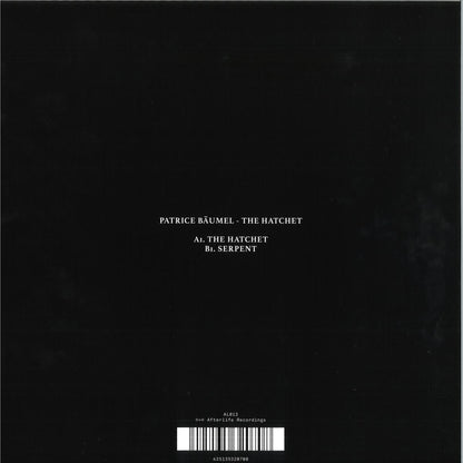 Patrice Bäumel - The Hatchet (VINYL 12" Afterlife AL013 2026) | NEW-