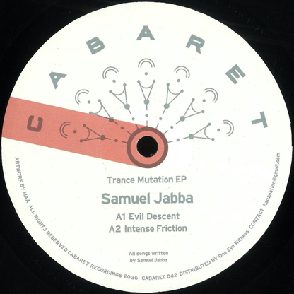 Samuel Jabba - Trance Mutation (VINYL) | Mint (M) Mint (M)-