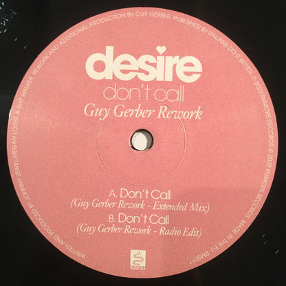 Don't Call (Guy Gerber Rework) | Mint (M) Near Mint (NM)-