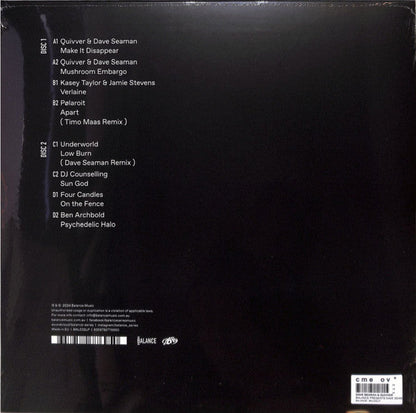 Balance Pres. Dave Seaman & Quivver | Mint (M) Mint (M)-