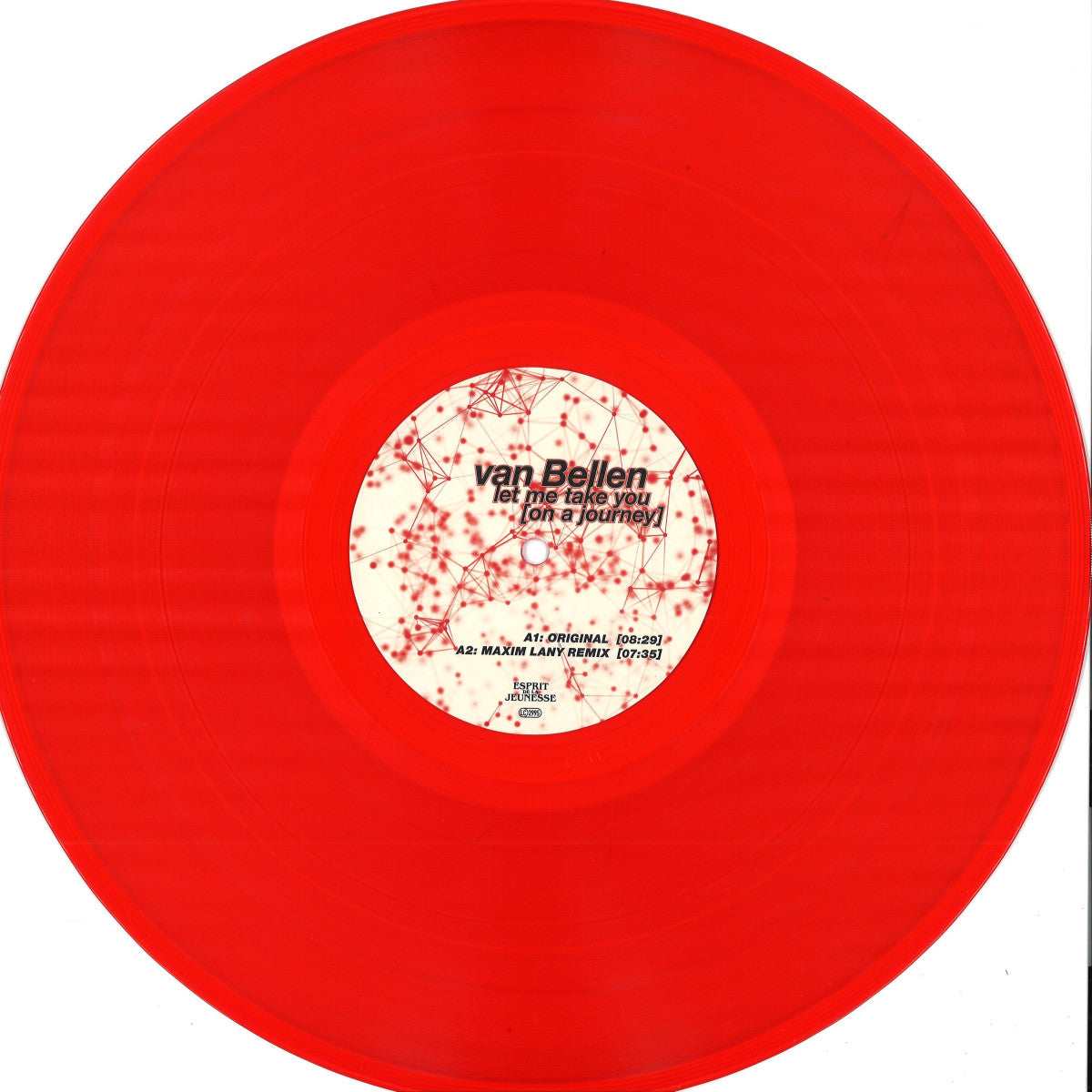 Van Bellen - Let Me Take You On A Journey (RED VINYL 12" Esprit de la Jeunesse ESPRIT0006 2026) | NEW Mint (M) Mint (M)-