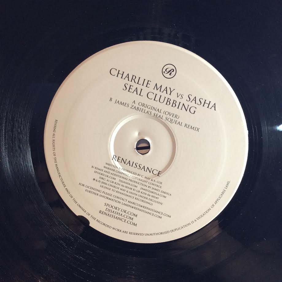 Charlie May - Seal Clubbing (12" VINYL) | Excellent+ (EX+) Near Mint (NM)--