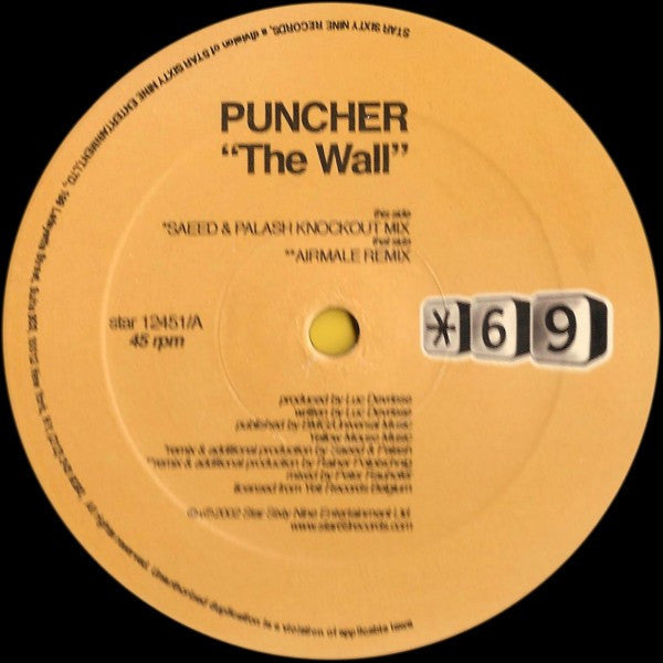 Puncher - The Wall (Remixes) | Near Mint (NM) Near Mint (NM)--
