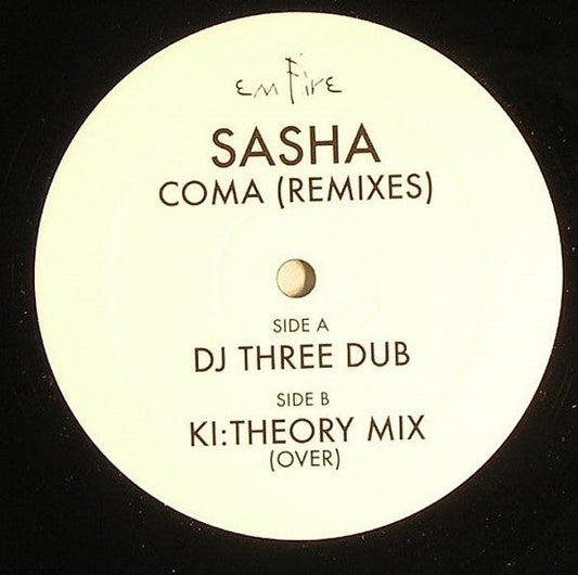 Sasha - Coma (Remixes) | Near Mint (NM) Generic-