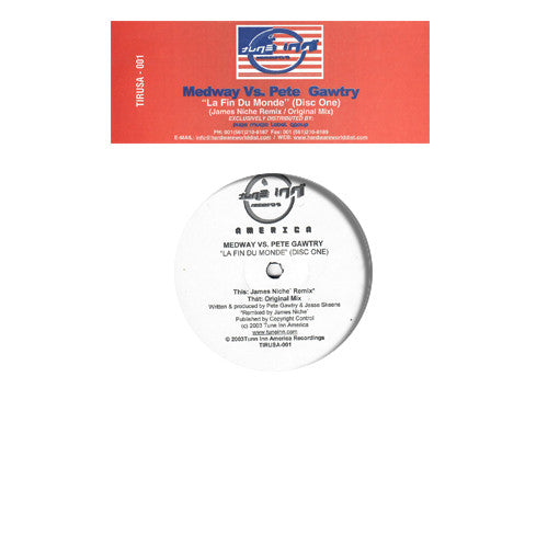 Medway vs. Pete Gawtry - La Fin Du Monde (Disc One) (James Niche Remix / Original Mix) | Near Mint (NM) Near Mint (NM)-
