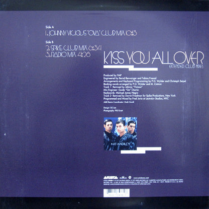 No Mercy - Kiss You All Over (Extended Club Mixes) | Near Mint (NM) Excellent (EX)-