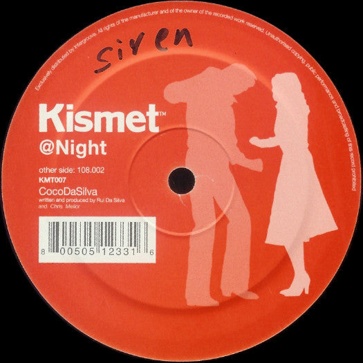Coco Da Silva - @Night | Near Mint (NM) Very Good Plus (VG+)-