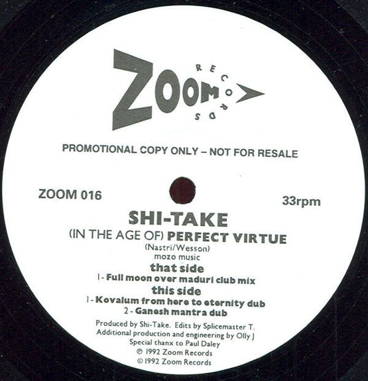 Shi-Take - (In The Age Of) Perfect Virtue | Very Good (VG) Generic--