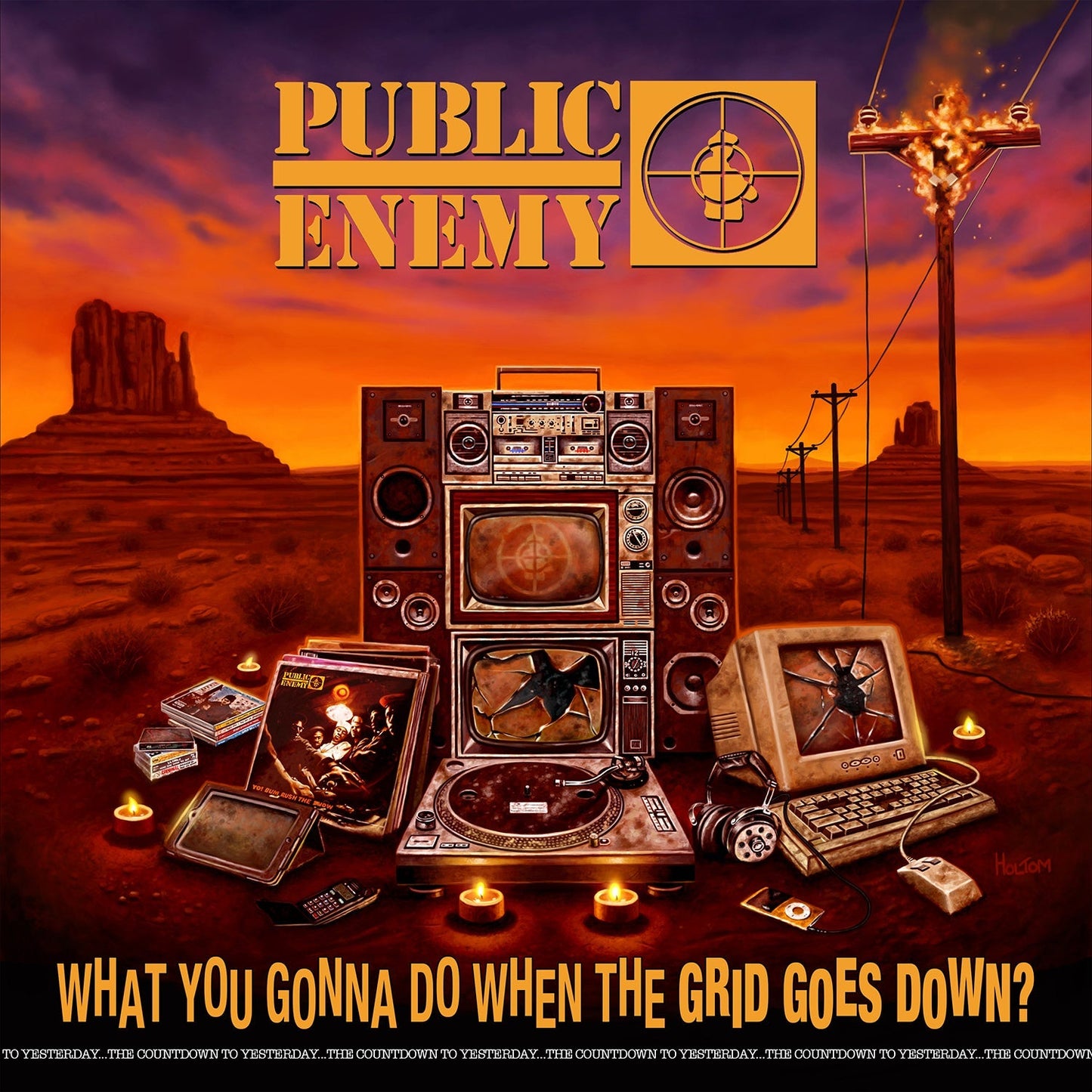 Public Enemy - What You Gonna Do When The Grid Goes Down? [LP] |-