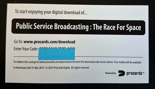 Public Service Broadcasting - The Race For Space | Mint (M) Mint (M)-