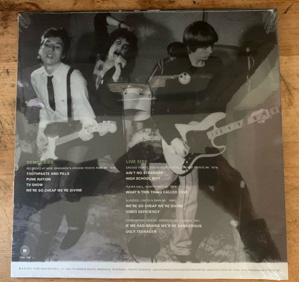 Static (60) - Toothpaste And Pills (Demos And Live 1978 - 1981)(VINYL) | Mint (M) Mint (M)-