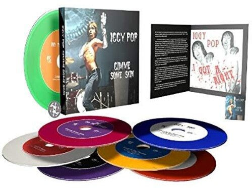 Iggy Pop - Gimme Some Skin - The 7" Collection (7x7 INCH COLOR VINYL BOX SET) | Mint (M) Mint (M)-