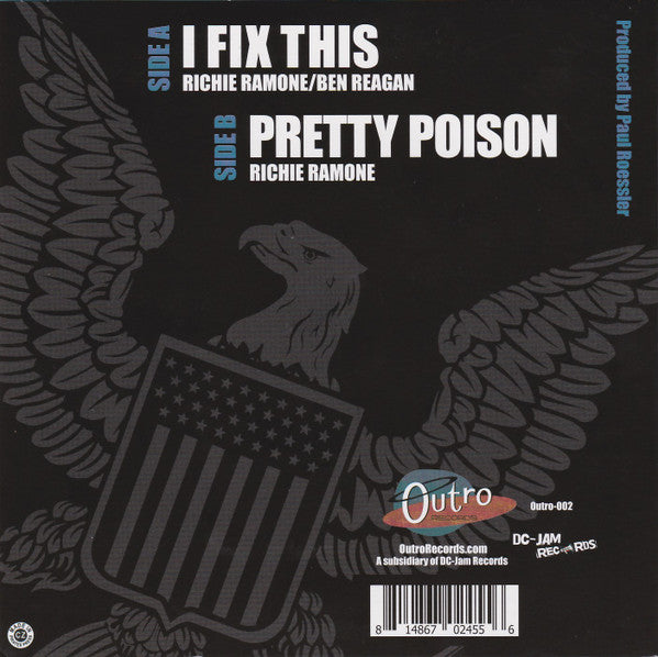 I Fix This / Pretty Poison (RED VINYL 7") | Mint (M) Mint (M)-