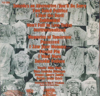 Suicidal Tendencies - Suicidal Tendencies (RED VINYL) | Mint (M) Mint (M)-
