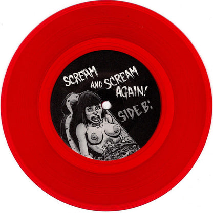 Tim Raldo And The Filthy Fuks - Scream And Scream Again (TRANSPARENT PINK 7") | Mint (M) Mint (M)-