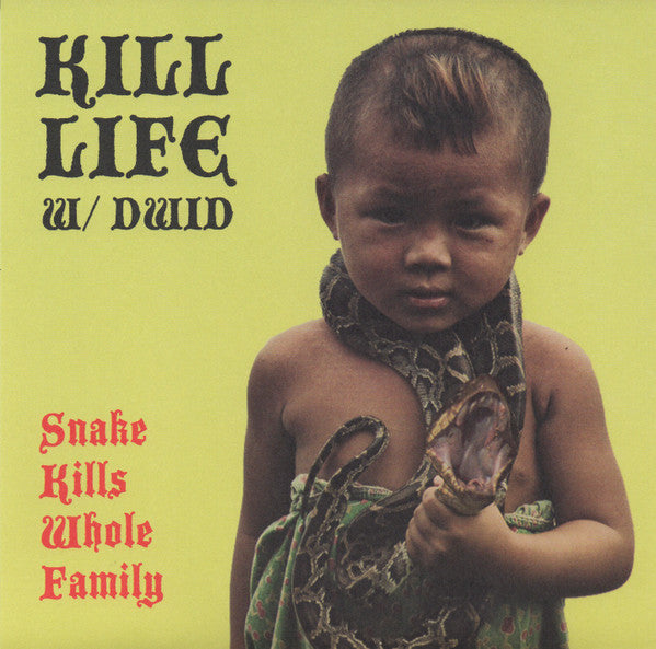 Snake Kills Whole Family / S.I.L. (RED VINYL 7") | Mint (M) Mint (M)-