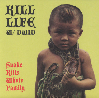 Snake Kills Whole Family / S.I.L. (RED VINYL 7") | Mint (M) Mint (M)-