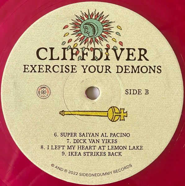 Cliffdiver - Exercise Your Demons (STRAWBERRY SMASH VINYL) | Mint (M) Mint (M)-