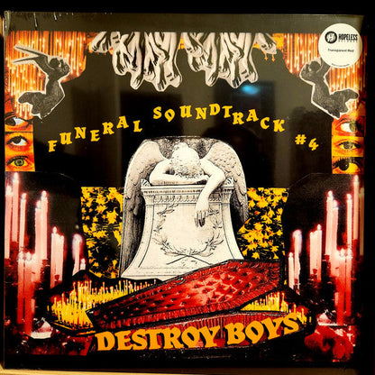 Destroy Boys - Funeral Soundtrack #4 (TRANSPARENT RED VINYL) | Mint (M) Mint (M)-