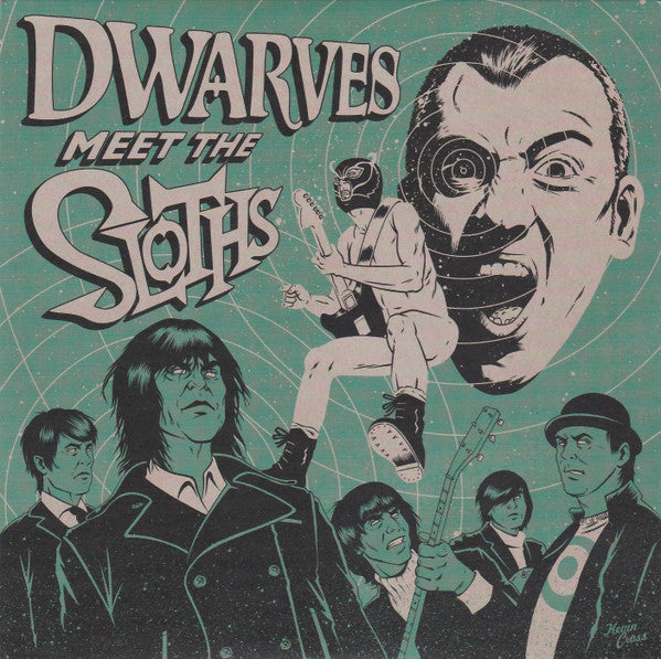 Dwarves Meet The Sloths (7" BLUE VINYL) | Mint (M) Mint (M)-