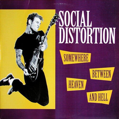 Social Distortion - Somewhere Between Heaven & Hell (180G YELLOW VINYL LP) | NEW Mint (M) Mint (M)-