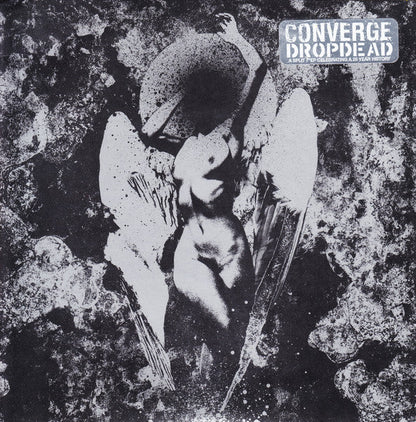 Converge / Dropdead (7" COLOR BONG' VINYL) *ORANGE/GREY* | Mint (M) Mint (M)-