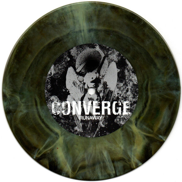 Converge / Dropdead (7" COLOR BONG' VINYL) *ORANGE/BLUE* | Mint (M) Mint (M)-