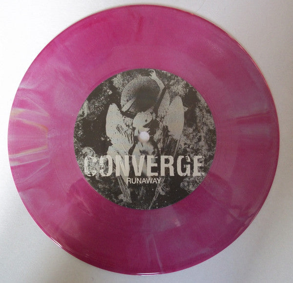 Converge / Dropdead (7" COLOR BONG' VINYL) *ORANGE/BLUE* | Mint (M) Mint (M)-