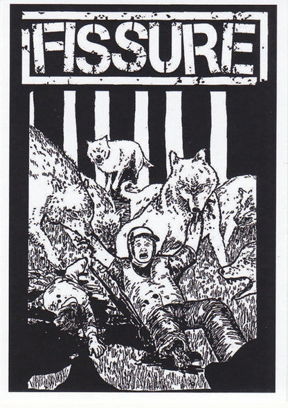 Gets Worse / Fissure Split (BLUE VINYL 7") | Mint (M) Mint (M)-
