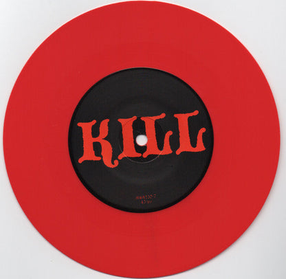 Snake Kills Whole Family / S.I.L. (RED VINYL 7") | Mint (M) Mint (M)-
