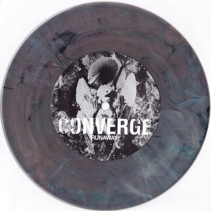 Converge / Dropdead (7" COLOR BONG' VINYL) *PINK/BLUE* | Mint (M) Mint (M)-