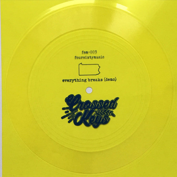 Crossed Keys - Fall 2018 Demo (7" VINYL) *YELOW FLEXI* | Mint (M) Mint (M)-