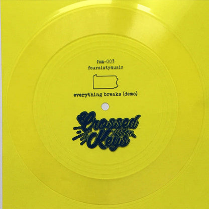 Crossed Keys - Fall 2018 Demo (7" VINYL) *YELOW FLEXI* | Mint (M) Mint (M)-