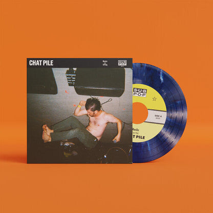 Chat Pile - (PRESALE 8/7/26) Masks (LMTD BLUE VINYL 7" SUB POP 2026) | NEW-