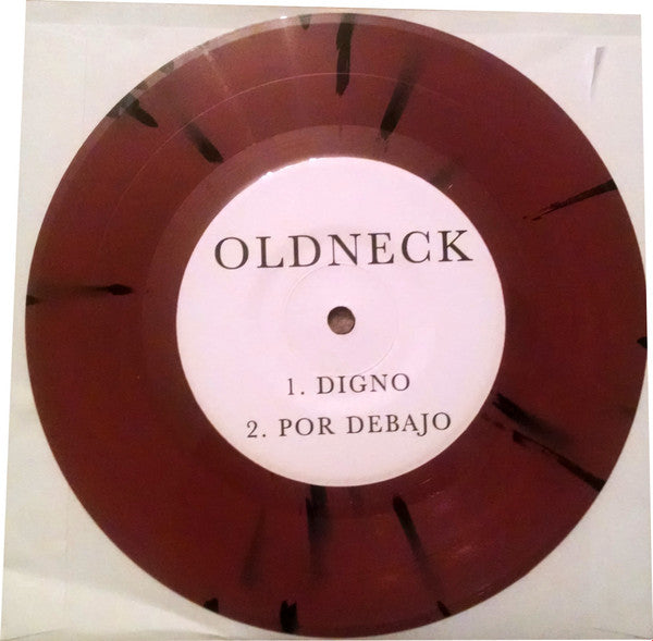 Stoic (5) - Stoic / Oldneck Split (WHITE W/ GREEN SPLATTER VINYL 7") | Mint (M) Mint (M)-