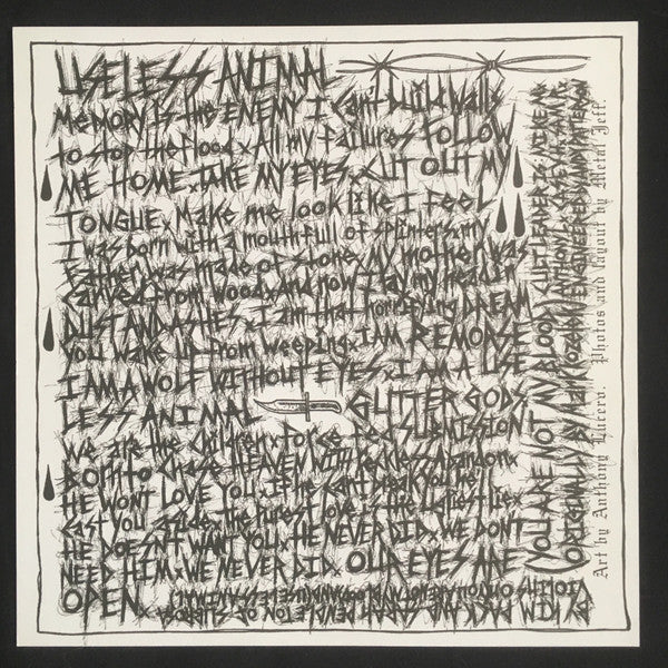 Cult Leader - Useless Animal (7" VINYL) *TRANSPARENT BLUE* | Mint (M) Mint (M)-