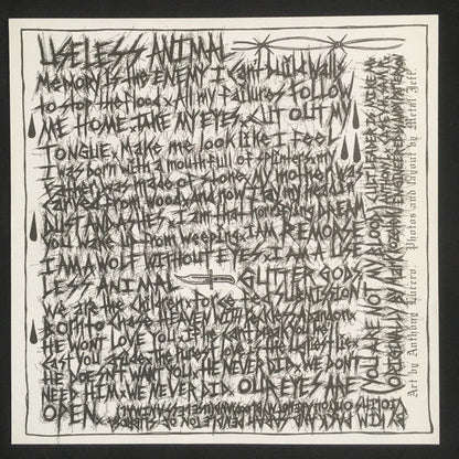 Cult Leader - Useless Animal (7" VINYL) *TRANSPARENT BLUE* | Mint (M) Mint (M)-