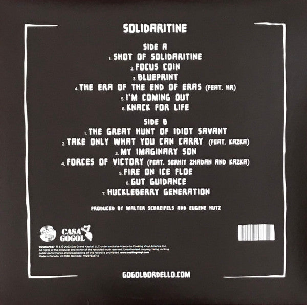 Solidaritine (Blue Vinyl) | Mint (M) Mint (M)-