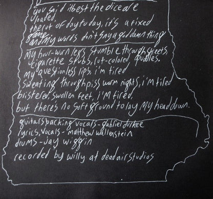 Host (14) - There's Nothing Up There But Heavy Clouds (7" WHITE VINYL) | Mint (M) Mint (M)-