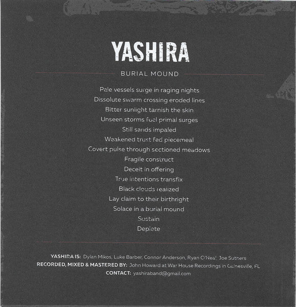 Yashira / Horsewhi Split (WHITE MARBLE VINYL 7") | Mint (M) Mint (M)-